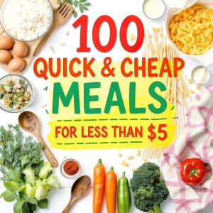 Cooking Cookbook by Kindle Press – Quick & Easy Low-Cost Recipes-0