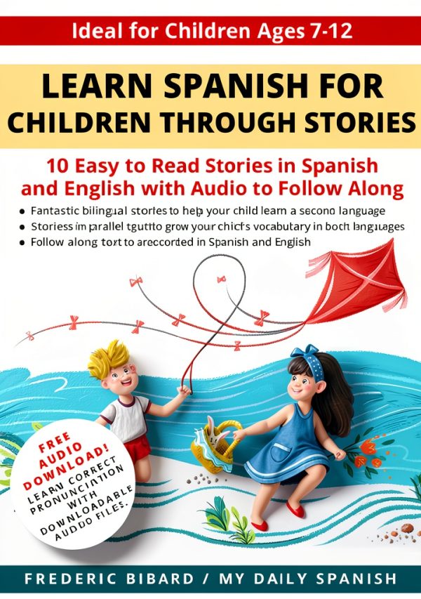 Spanish Kids Storybook Book 3 My Daily Spanish for Ages 7-12-0