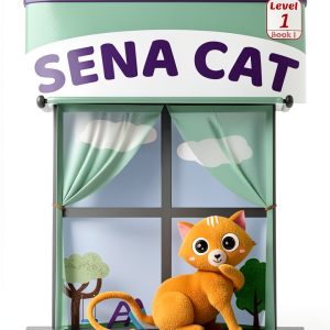 FirstLearns Reading Sena Cat ESL Picture Book for Kids Ages 3-6-0