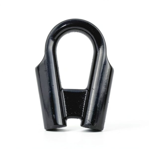 Winch Rope Tube MEETOOT M8 Stainless Steel Thimble Collar – 2pcs Black-1