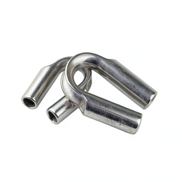 EEYAD 4 Pack 304 Stainless Steel 15/64" (6mm) Wire Rope Tube Thimble-3