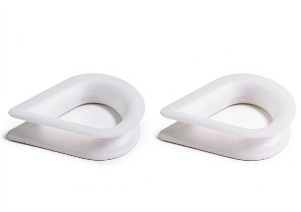White Nylon M3 Thimbles 10 PCS RiseDirectly Rope Thimble Plastic Eye-3