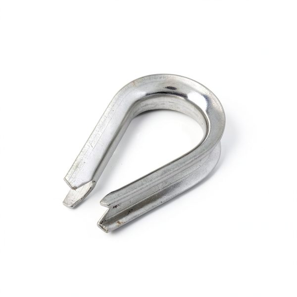 3/16" Wire Rope Thimbles 6Pcs by PNXKTXO Stainless Steel Rigging Kit-6