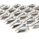 CBTONE 50 Pack M6 Stainless Steel Thimble for 1/4 Inch Wire Rope-0